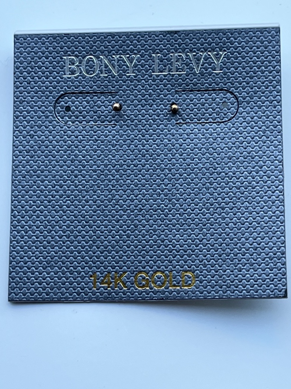 Bony Levy Gold Ball Earrings